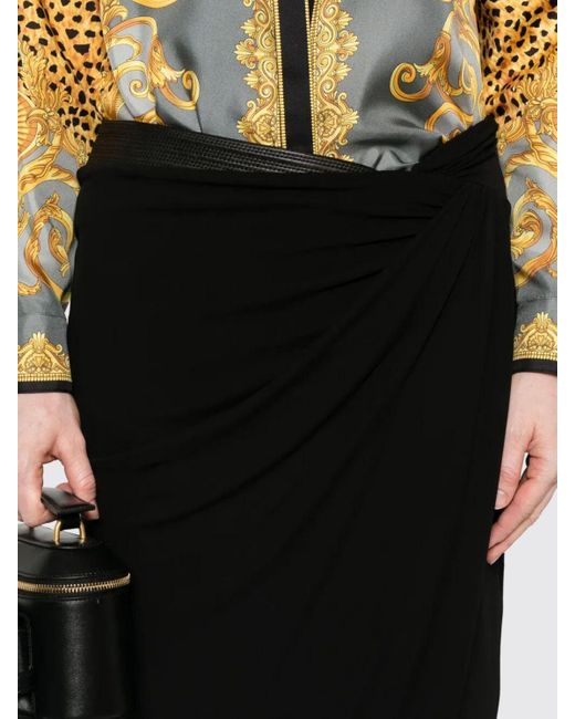 Versace Black Skirt