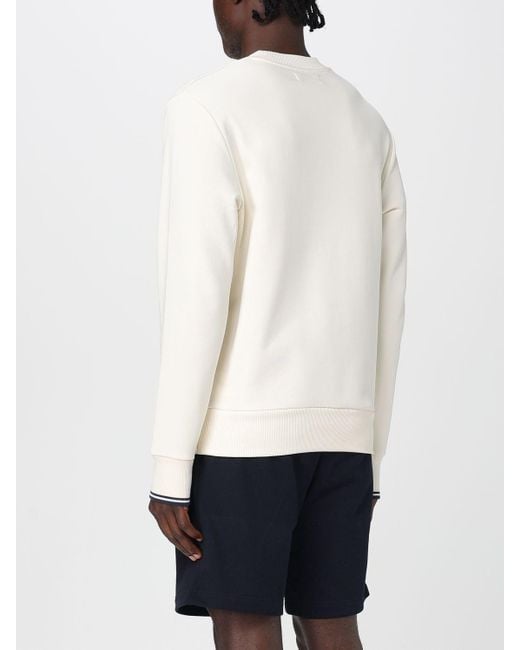 Fred Perry White Sweater for men