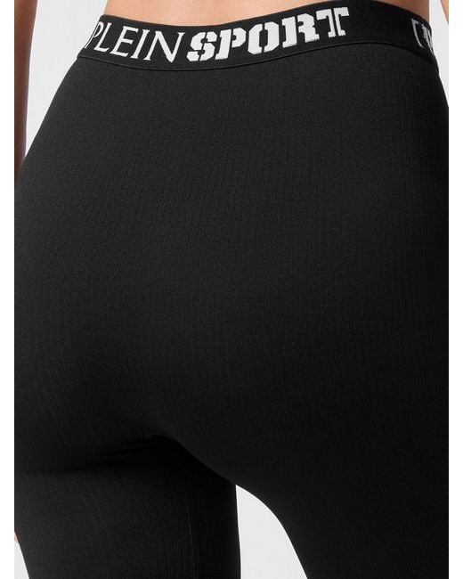 Philipp Plein Blue Technical Stretch Fabric Shorts