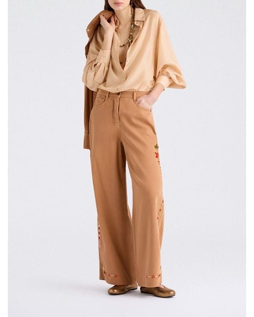 Momoní Natural MomonÌ Classic Silk Shirt