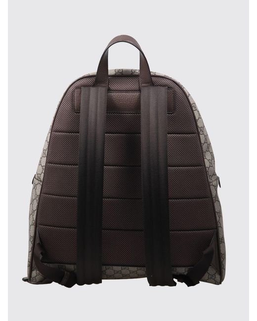 Gucci Gray Ophidia Gg Supreme Fabric Backpack for men
