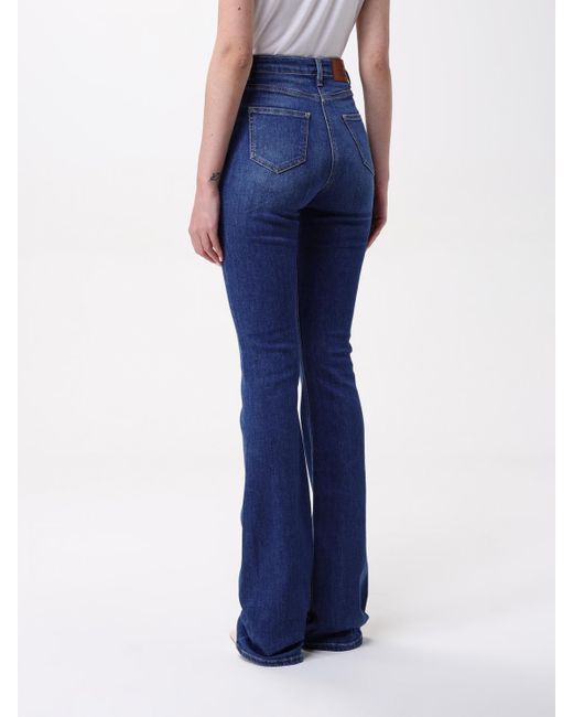 Elisabetta Franchi Blue Hose Damen