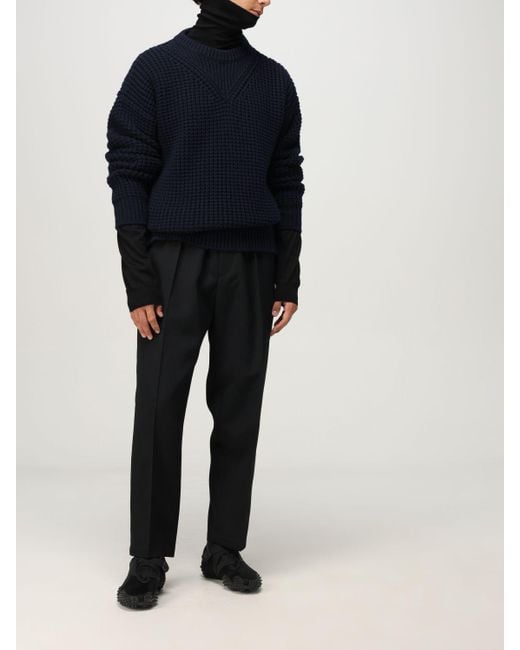 Jil Sander Blue Sweatshirt for men