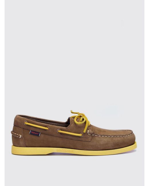 Zapatos Hombre Sebago de hombre de color Brown