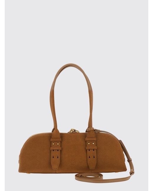 Pinko Brown Shoulder Bag