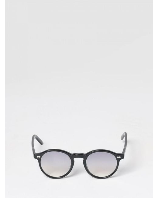Moscot White Acetate Sunglasses for men