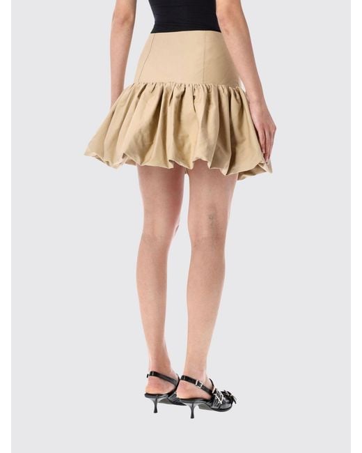 Ganni Natural Skirt