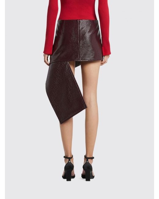 Courreges Red CourrÈ Ges Skirt