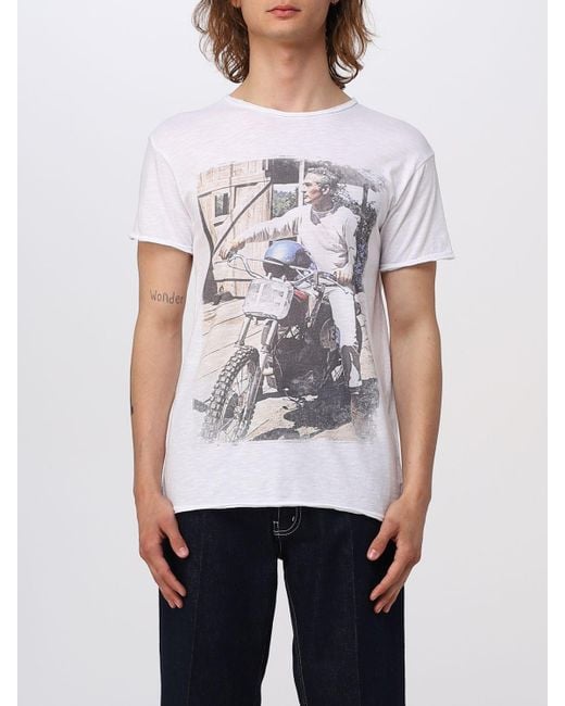 1921 Jeans T-shirt in White für Herren