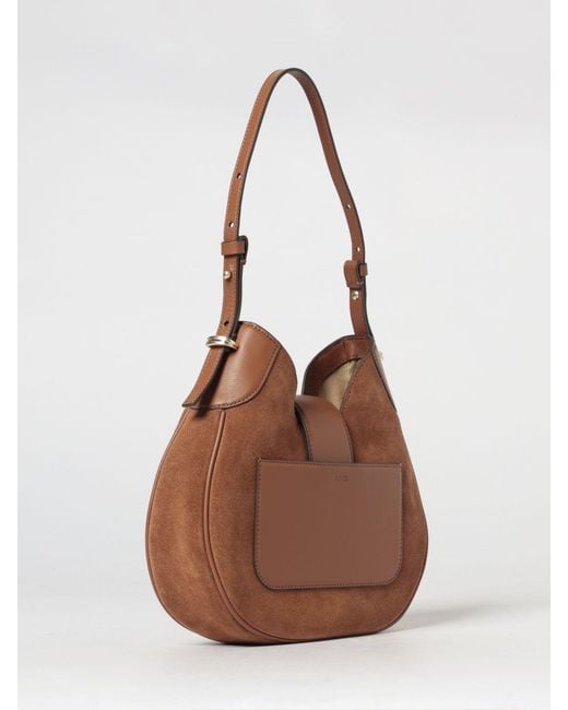 Boss Brown Suede Bag