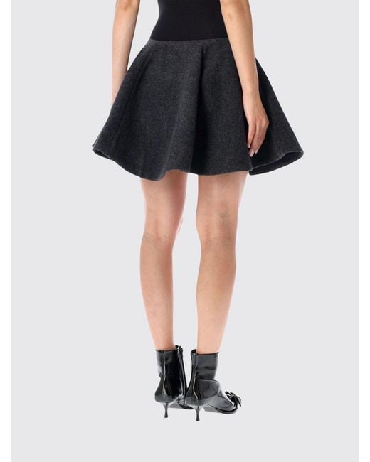 Ganni Black Skirt