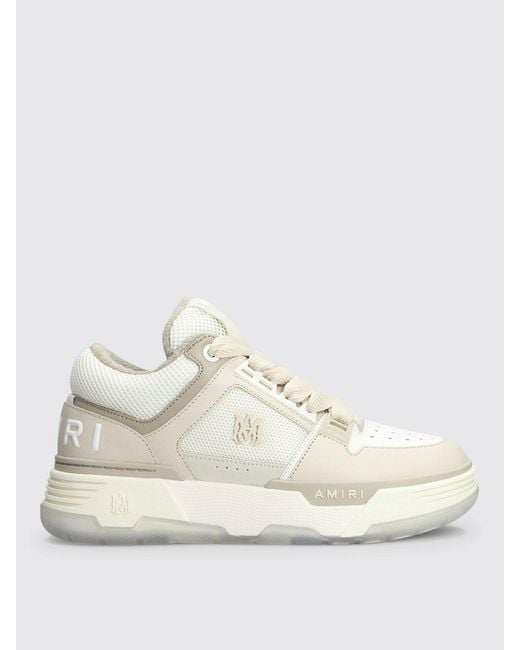 Amiri Natural Ma-1 Leather And Mesh Sneakers for men