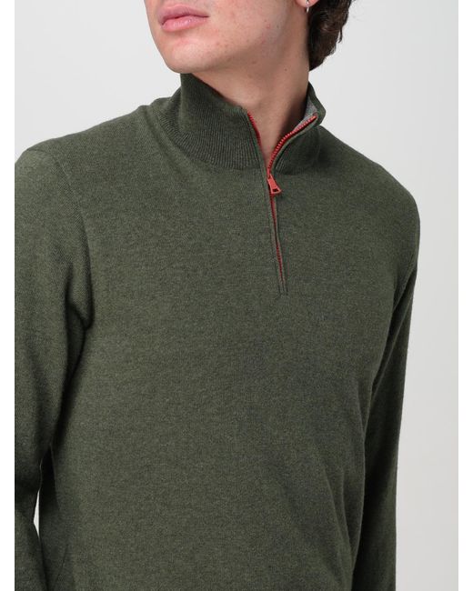 Paul & Shark Green Sweater for men