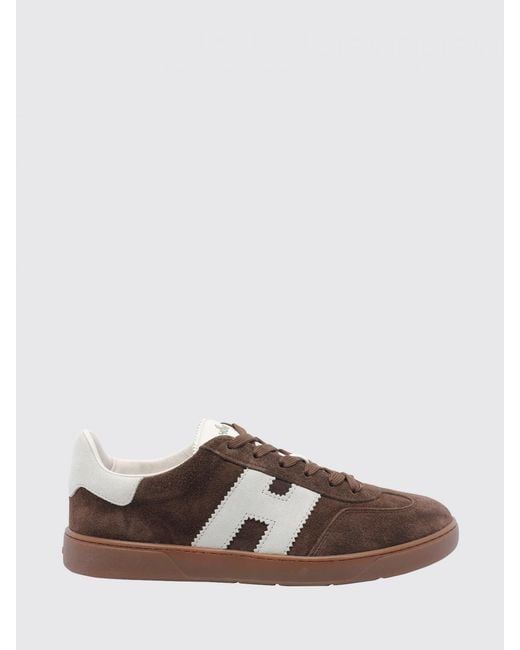 Hogan Brown Cool Sneakers for men