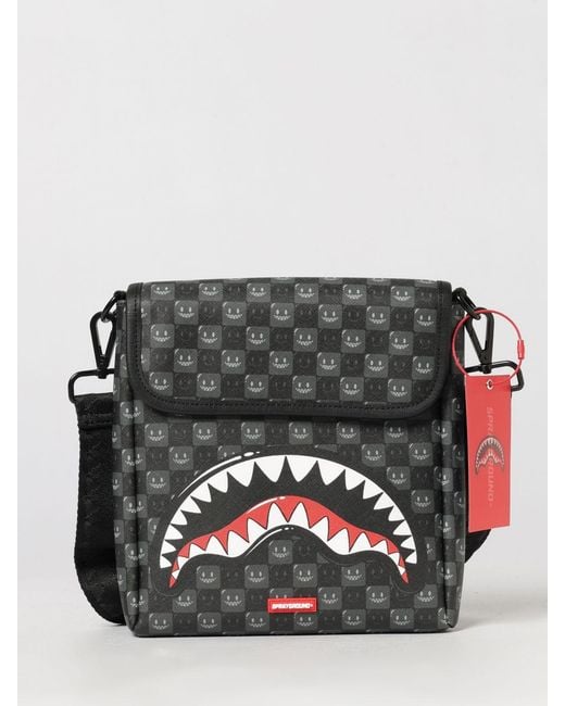 Sprayground Black Crossbody Bag for men