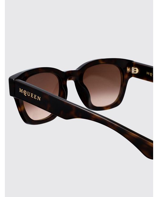 McQueen White Am0530S Sunglasses for men