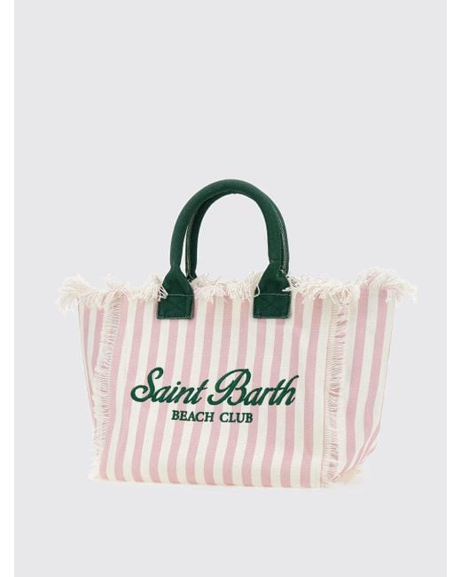 Mc2 Saint Barth Pink Schultertasche Damen