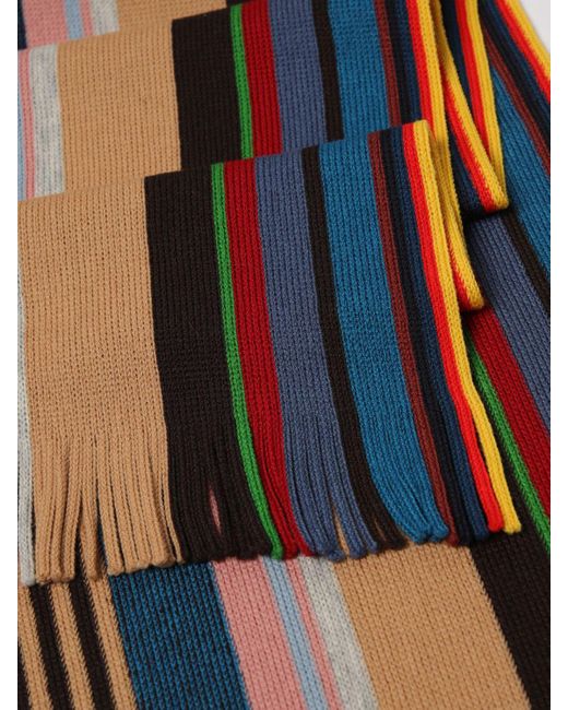 Paul Smith Blue Scarf for men