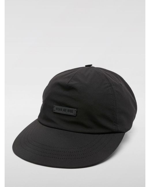 Cappello di Fear Of God in Black da Uomo