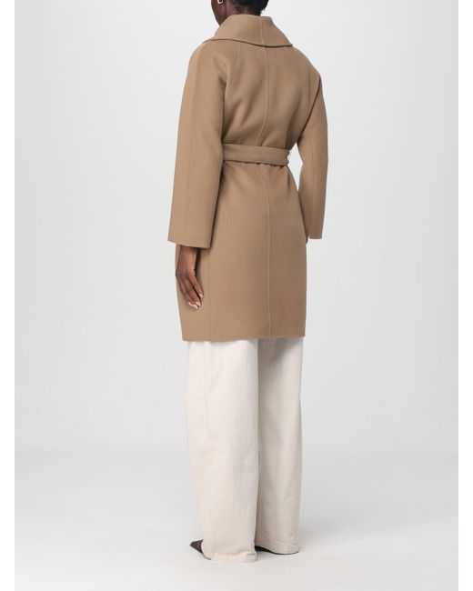 Max Mara White Virgin Wool Coat