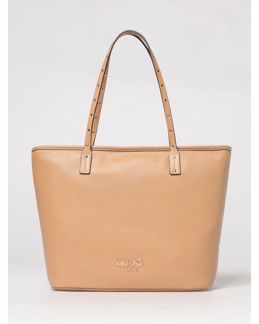 Liu Jo Natural Grained Faux Leather Bag