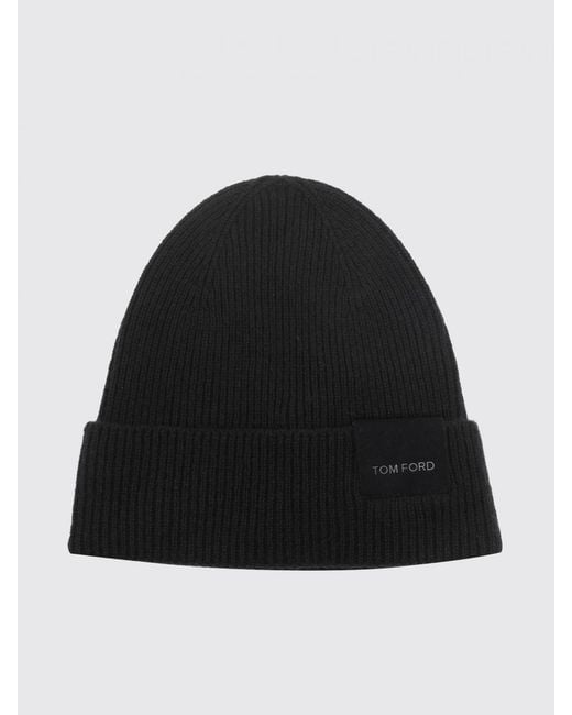 Berretto Beanie di Tom Ford in Black da Uomo