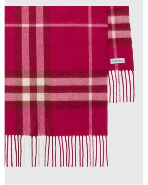 Burberry Red Scarf