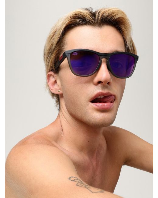 Occhiali Da Sole Uomo di Oakley in Purple da Uomo