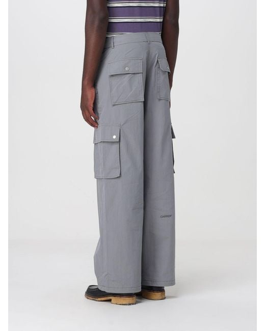 Carrera Gray Vera Wide-Leg Cargo Trousers for men