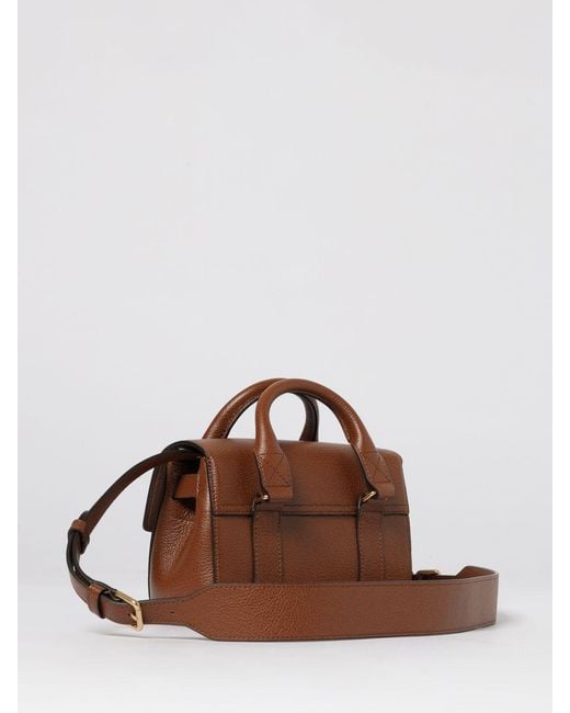 Mulberry Brown Mini Heritage Bayswater Bag