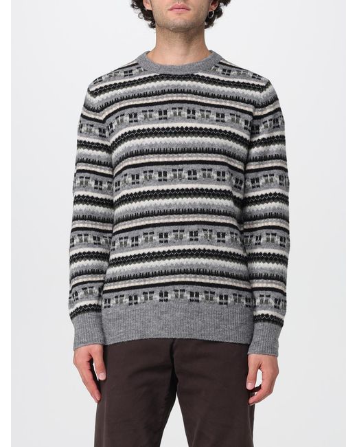 Ballantyne Gray Jumper for men