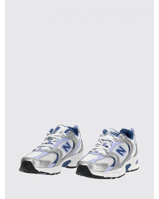 New Balance White 530 Low-Top Mesh Sneakers With Abzorb-Sbs Technology for men