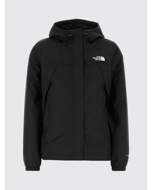 The North Face Blue Antora Hooded Dryvent Technical Fabric Windbreaker Jacket
