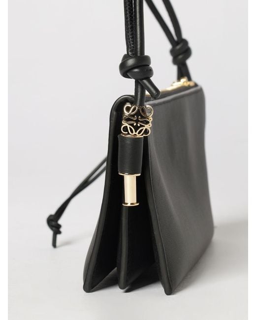 Loewe Black Joya Nappa Pouch
