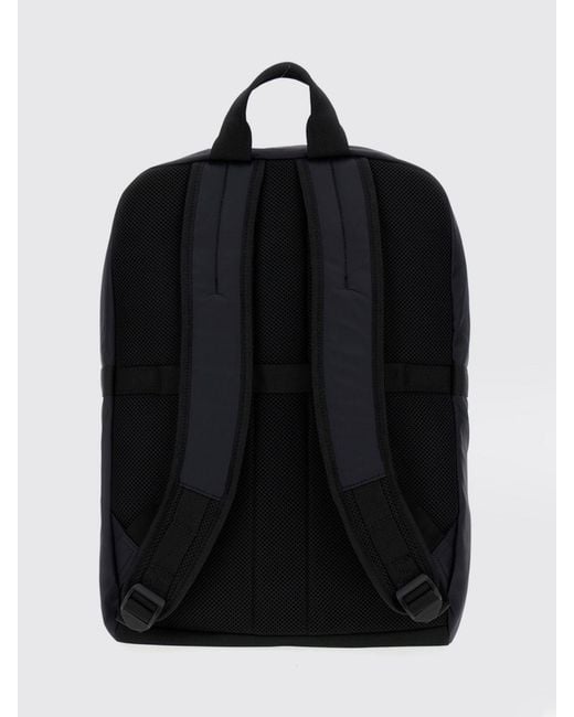 K-Way Black Mid Laon Waterproof Ripstop Nylon Backpack With Laptop Pocket for men