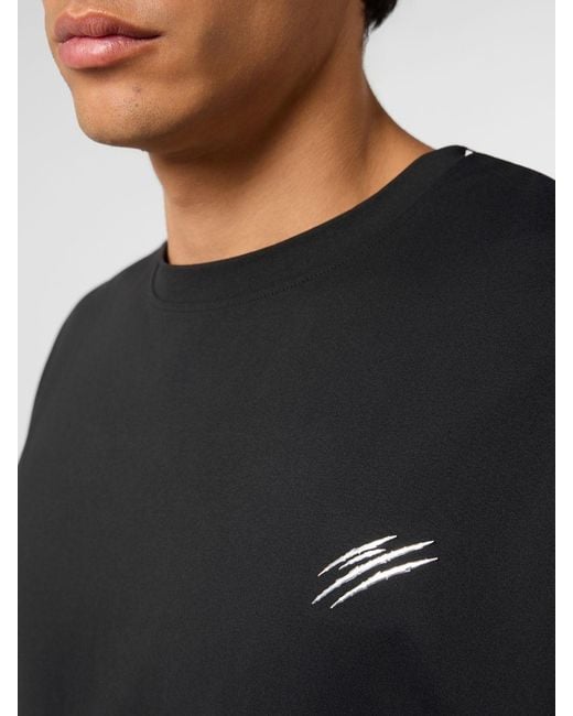 Philipp Plein Black T-Shirt for men