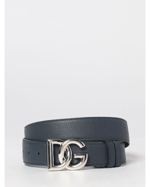 Dolce & Gabbana Gray Dolce &Amp Gabbana Belt for men
