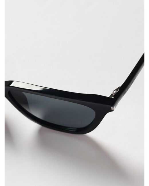 Saint Laurent White Sl 889 Sulpice Thin Recycled Acetate Sunglasses