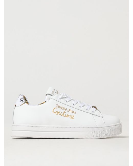 Versace Jeans Couture Natural Sneakers