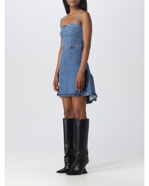 McQueen Blue Dresses