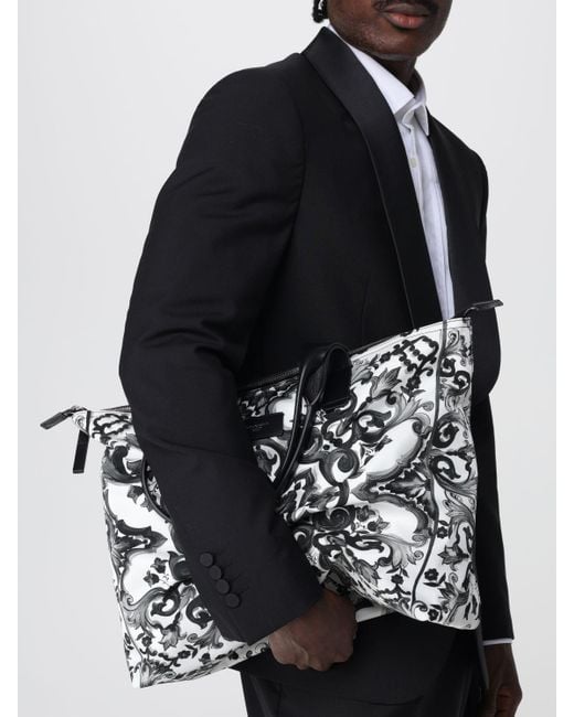 Borsa Uomo di Dolce & Gabbana in White da Uomo