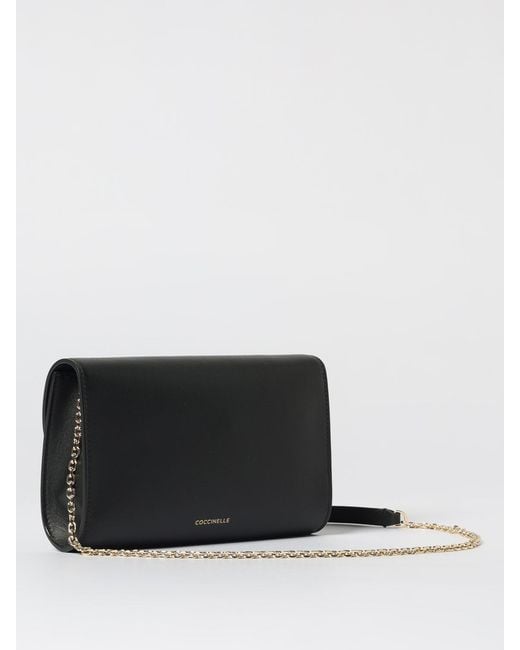 Coccinelle Black Nikla Leather Bag