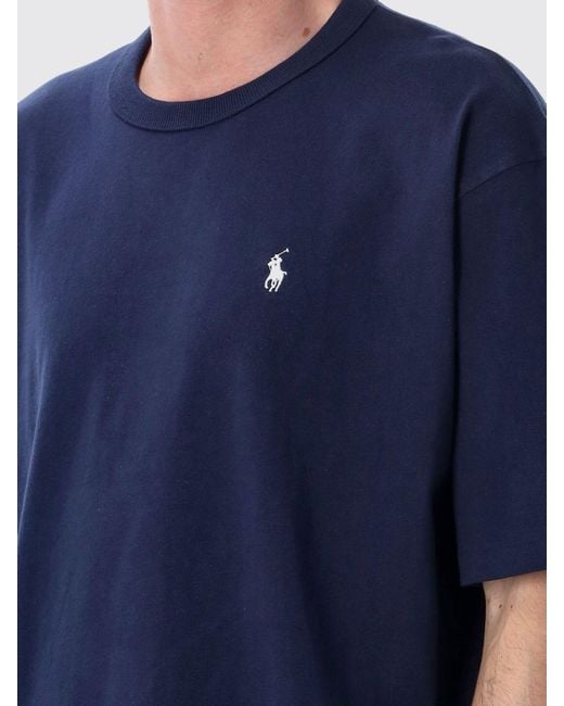 Polo Ralph Lauren Blue Relaxed Fit Jersey T-Shirt for men