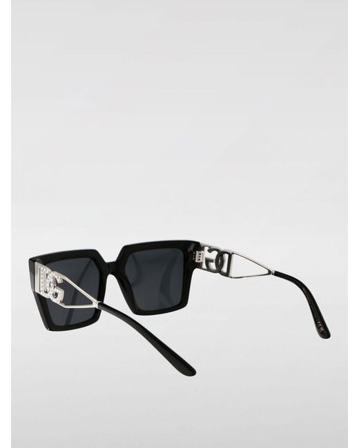 Dolce & Gabbana Black Dolce &Amp Gabbana 0Dg4446B Acetate And Metal Sunglasses