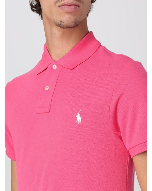 Polo Homme Polo Ralph Lauren pour homme en coloris Pink