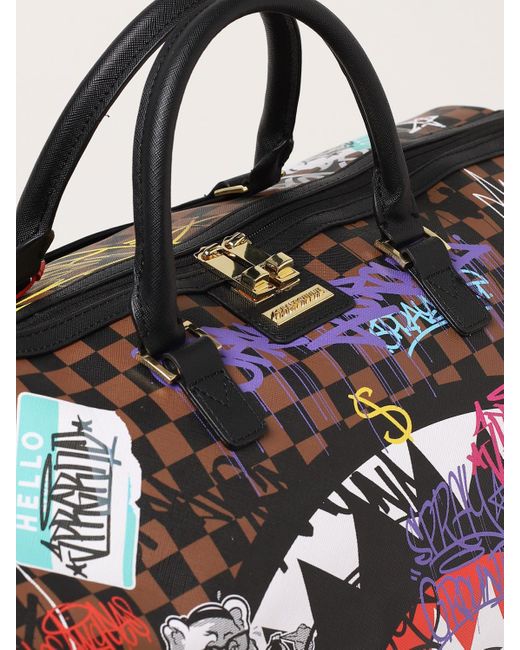 Sprayground Travel Bag in Brown for Men Lyst