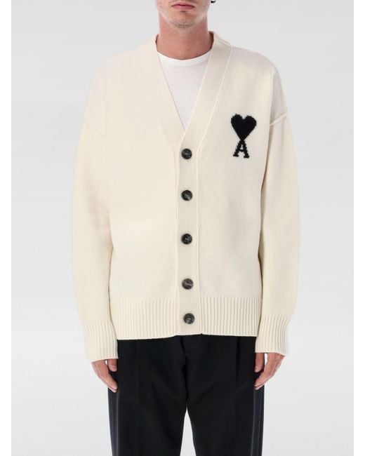 AMI Strickjacke Herren in Natural für Herren