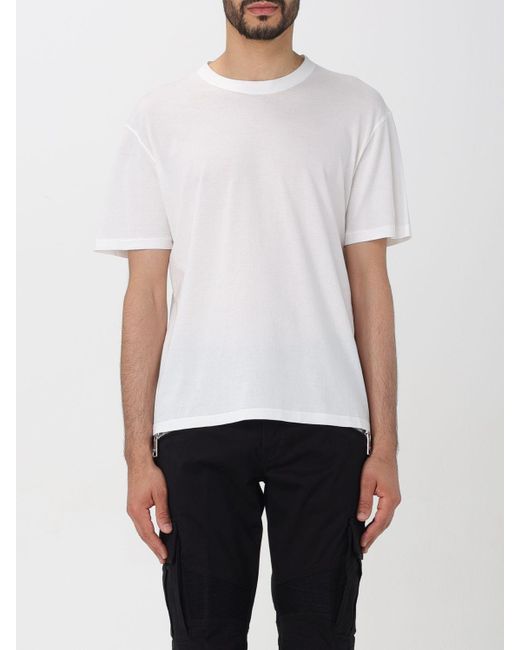 T-shirt in cotone di C P Company in White da Uomo