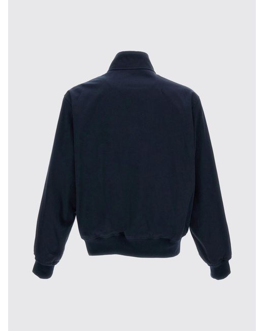 A.P.C. Blue Cotton Bomber Jacket for men