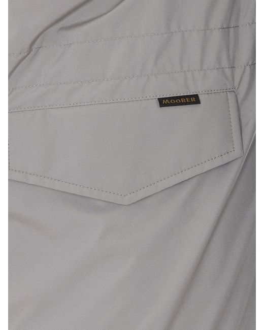 Moorer Polyesterparka in Gray für Herren